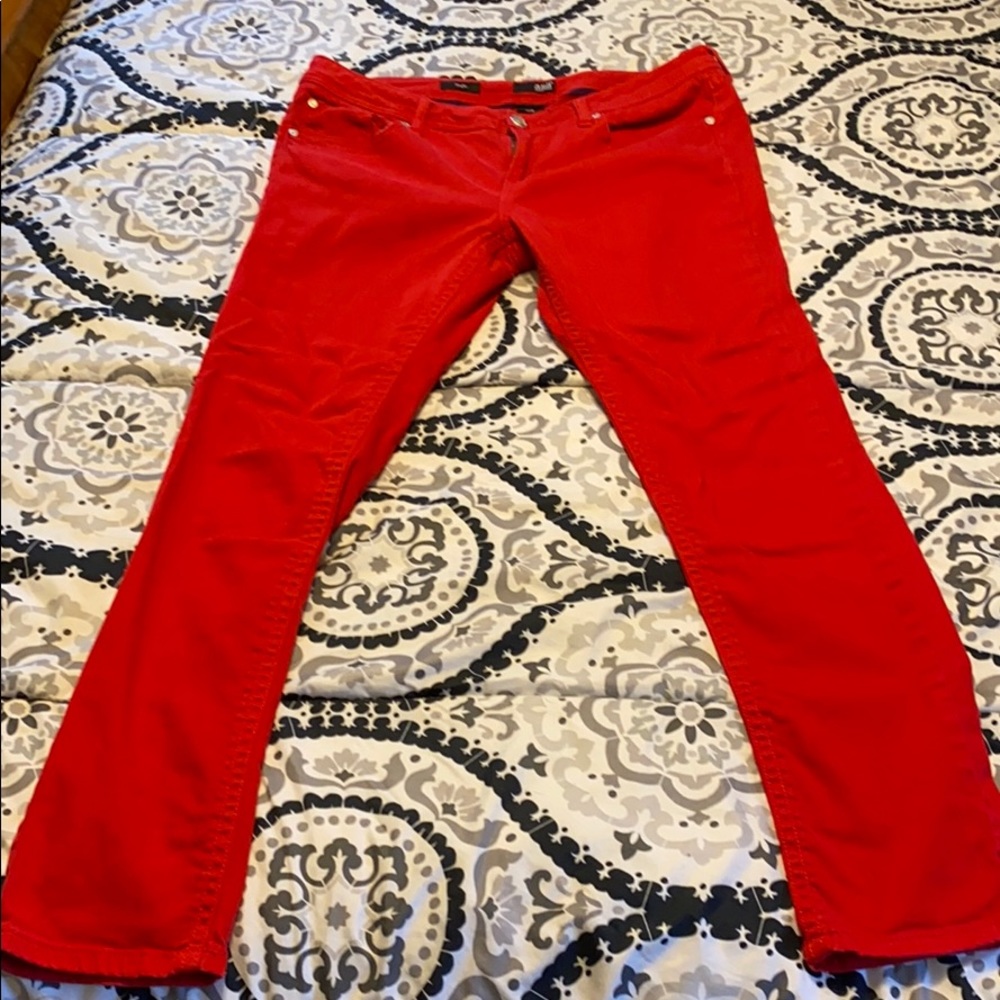 Red Skinny Jeans